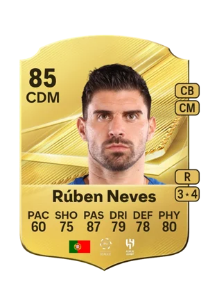 Rúben Neves - 85 - Rare EA FC 27 card