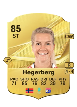 Hegerberg - 85 - Rare EA FC 27 card