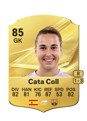 Cata Coll - 85 - Rare EA FC 27 card