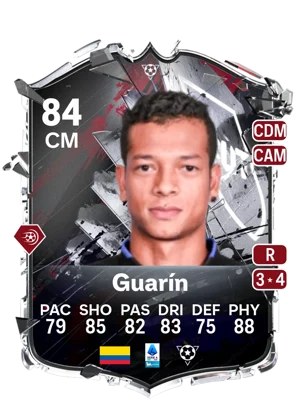 Guarín - 84 - Base Hall of FUT EA FC 27 card