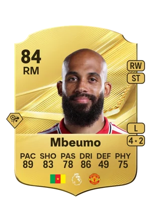 Mbeumo - 84 - Rare EA FC 27 card
