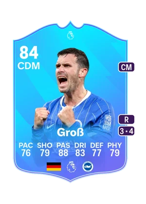 Groß - 84 - POTM Premier League EA FC 27 card