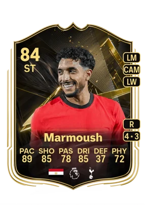 Marmoush - 84 - Team of the week EA FC 27 card