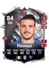 Florenzi - 84 - Base Hall of FUT