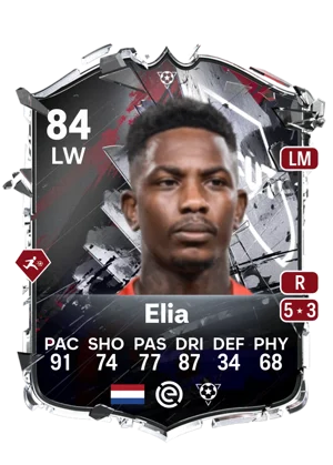 Elia - 84 - Base Hall of FUT EA FC 27 card