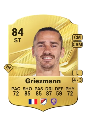 Griezmann - 84 - Rare EA FC 27 card