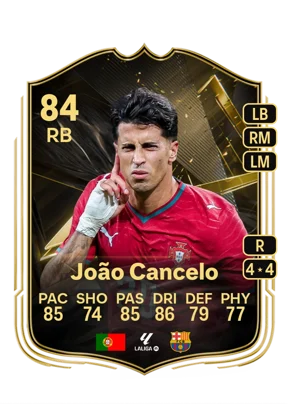 João Cancelo - 84 - Team of the week EA FC 27 card