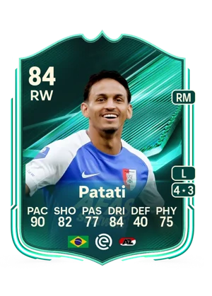 Patati - 84 - Squad Foundations EA FC 27 card