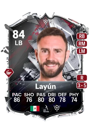 Layún - 84 - Base Hall of FUT EA FC 27 card