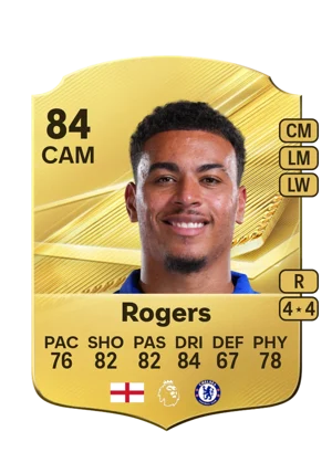 Rogers - 84 - Rare EA FC 27 card