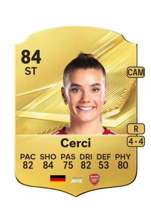 Cerci - 84 - Rare EA FC 27 card