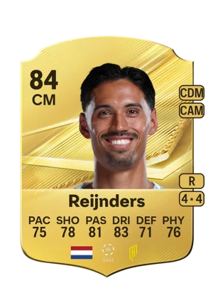 Reijnders - 84 - Rare EA FC 27 card