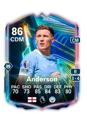 Anderson - 86 - Ones to Watch EA FC 27 card