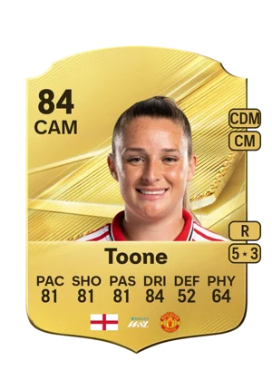 Toone - 84 - Rare EA FC 27 card