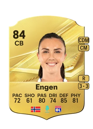 Engen - 84 - Rare EA FC 27 card