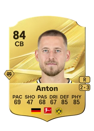Anton - 84 - Rare EA FC 27 card