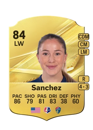 Sanchez - 84 - Rare EA FC 27 card