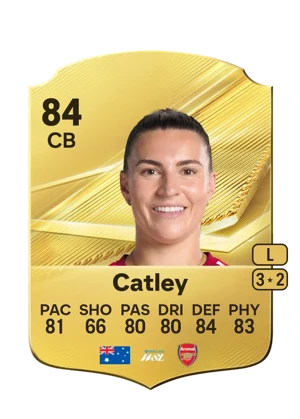 Catley - 84 - Rare EA FC 27 card