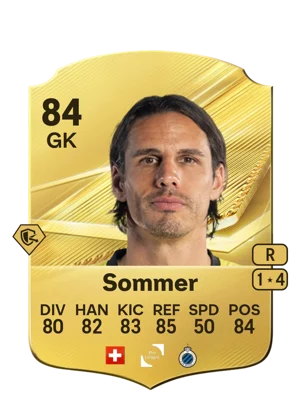 Sommer - 84 - Rare EA FC 27 card