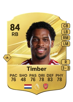 Timber - 84 - Rare EA FC 27 card