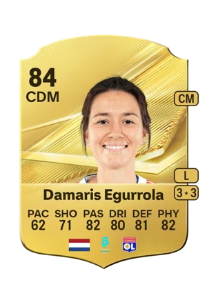 Damaris Egurrola - 84 - Rare EA FC 27 card
