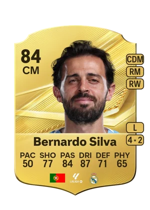 Bernardo Silva - 84 - Rare EA FC 27 card