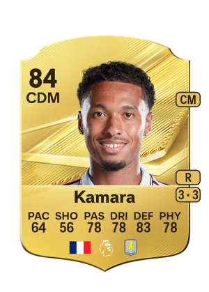 Kamara - 84 - Rare EA FC 27 card