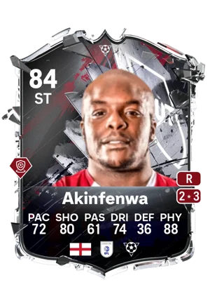 Akinfenwa - 84 - Base Hall of FUT EA FC 27 card
