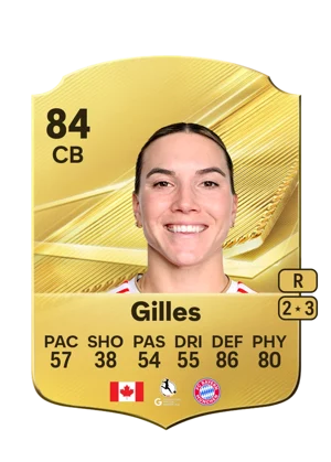 Gilles - 84 - Rare EA FC 27 card