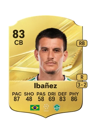 Ibañez - 83 - Rare EA FC 27 card