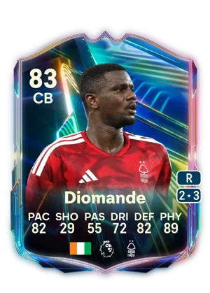 Diomande - 83 - Ones to Watch EA FC 27 card