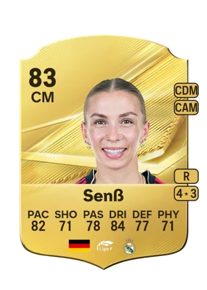 Senß - 83 - Rare EA FC 27 card
