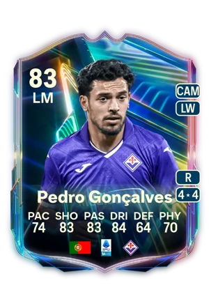Pedro Gonçalves - 83 - Ones to Watch EA FC 27 card