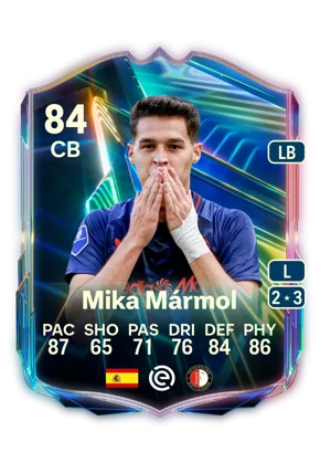 Mika Mármol - 84 - Ones to Watch EA FC 27 card