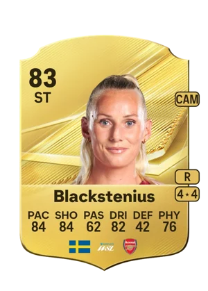 Blackstenius - 83 - Rare EA FC 27 card
