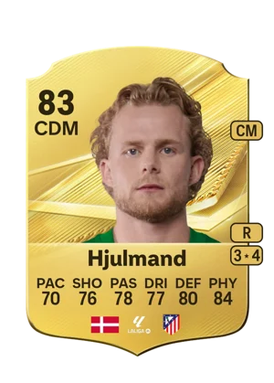 Hjulmand - 83 - Rare EA FC 27 card