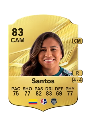 Santos - 83 - Rare EA FC 27 card