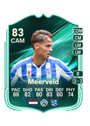 Meerveld - 83 - Squad Foundations EA FC 27 card