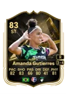Amanda Gutierres - 83 - Team of the week
