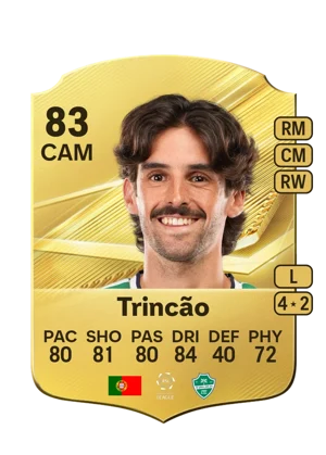 Trincão - 83 - Rare EA FC 27 card