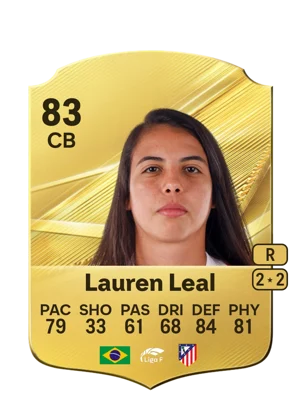 Lauren Leal - 83 - Rare EA FC 27 card