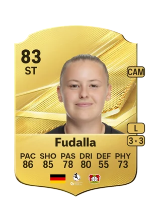 Fudalla - 83 - Rare EA FC 27 card
