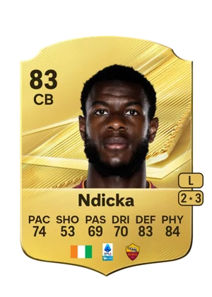 Ndicka - 83 - Rare EA FC 27 card