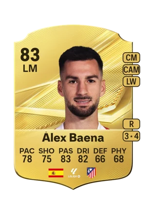 Álex Baena - 83 - Rare EA FC 27 card