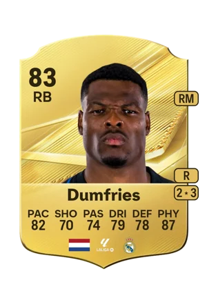 Dumfries - 83 - Rare EA FC 27 card