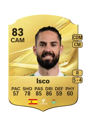 Isco - 83 - Rare EA FC 27 card