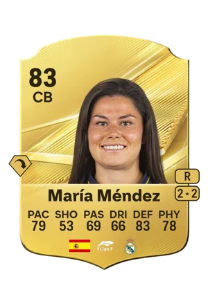 María Méndez - 83 - Rare EA FC 27 card