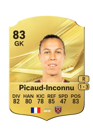 Picaud-Inconnu - 83 - Rare EA FC 27 card