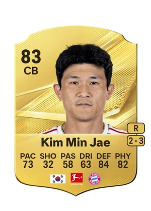 Kim Min Jae - 83 - Rare EA FC 27 card