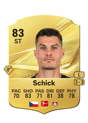 Schick - 83 - Rare EA FC 27 card